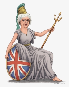May Day - Theresa May Rule Britannia, HD Png Download, Free Download
