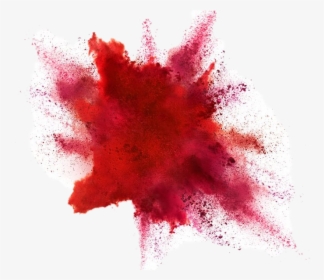 Red Explosion Png - Red Powder Explosion Transparent, Png Download, Free Download