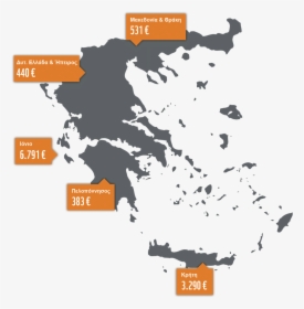 Greece Map Vector Png, Transparent Png, Free Download