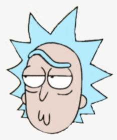 Rick Face Png - Rick And Morty Png, Transparent Png, Free Download