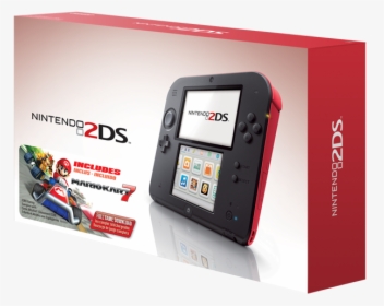 Nintendo 2ds Red Mario Kart 7 Bundle, HD Png Download, Free Download