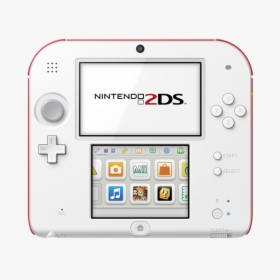 Nintendo 2ds White Console, HD Png Download, Free Download