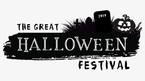 White Halloween Banner Png, Transparent Png, Free Download