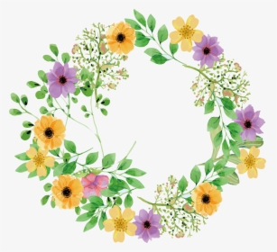 Flower Common Floral Design - Flower Chain Png, Transparent Png, Free Download