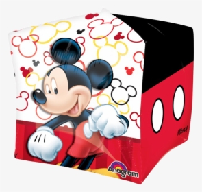 Balloon - Mickey Mouse With Gift Box Png, Transparent Png, Free Download