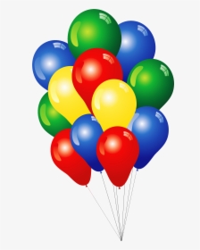 Multicolored Balloons Png Clipartu200b Gallery Yopriceville - Balloons Clipart, Transparent Png, Free Download