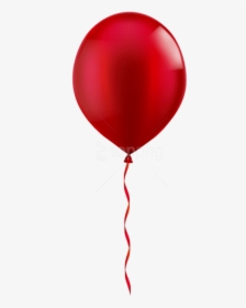 Free Png Single Red Balloon Png Images Transparent - Transparent Red Balloon Png, Png Download, Free Download