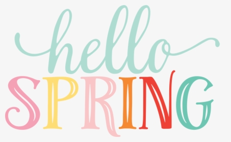 Hello Spring - Calligraphy, HD Png Download, Free Download