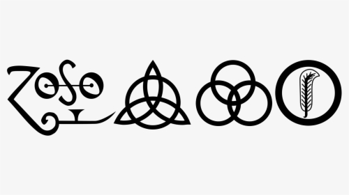 From To Naming You Or Your Work With A Symbol - Simbolos De Led Zeppelin, HD Png Download, Free Download