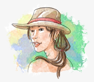 Strength Drawing Watercolor - Illustration, HD Png Download, Free Download