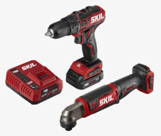 Pwrcore 12™ Brushless 12v Drill Driver & Right Angle - Skil Circular Saw And Drill Set, HD Png Download, Free Download