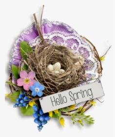 Hello Spring - Artificial Flower, HD Png Download, Free Download