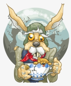 Transparent March Hare Png - Cartoon, Png Download, Free Download