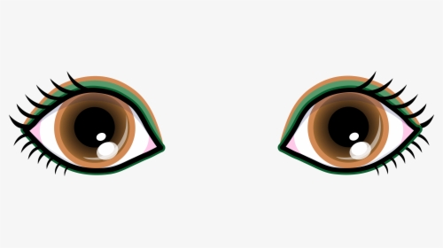 Green Eyes Clipart - Eyes Clipart, HD Png Download, Free Download