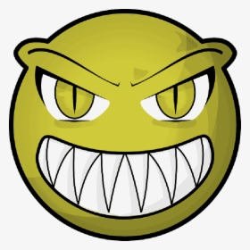 Halloween, Monster, Face, Golden, Eyes, Devil Clipart - Monster Face Clip Art, HD Png Download, Free Download