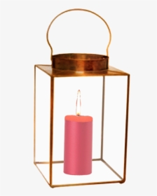 Lantern, Metal, Candle, Red, Isolated, Lighting - Lentera Lilin Png, Transparent Png, Free Download
