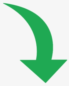 Services Green Curved Arrow Png - Green Curved Arrow Png, Transparent Png, Free Download