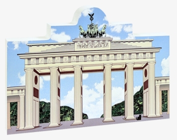 Wooden Replica Of Brandenburg Gate, Berlin, Germany - Palace, HD Png Download, Free Download