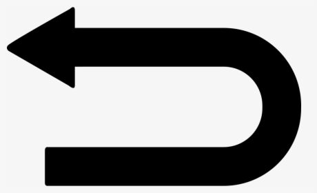 Curved Arrow Pointing Left, HD Png Download, Free Download
