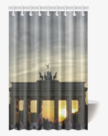 Berlin Brandenburg Gate Sunset Shower Curtain 48"x72" - Constellation Shower Curtain, HD Png Download, Free Download