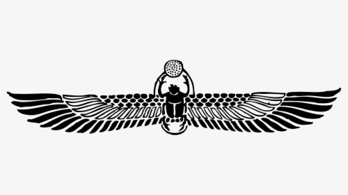 Symmetry,monochrome Photography,horse Like Mammal - Scarab Beetle Egypt Tattoo, HD Png Download, Free Download