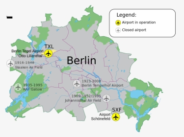 Berlin Txl Airport, HD Png Download, Free Download