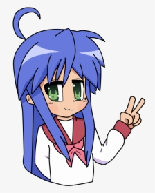 Konata Izumi Attempt - Cartoon, HD Png Download, Free Download