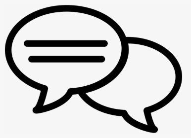 Speech Bubbles Png - Chat Bubble Icon Png, Transparent Png, Free Download