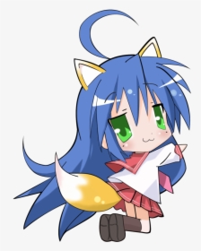 ~~~quatres 10k Celebration Threadand - Chibi Konata, HD Png Download, Free Download