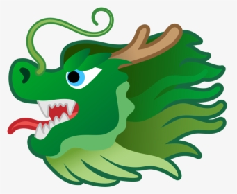 Dragon Face Icon - Dragon Head Emoji, HD Png Download, Free Download