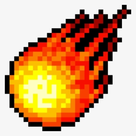 #pixel #fireball - Pokemon Pixel Art Charmeleon, HD Png Download, Free Download