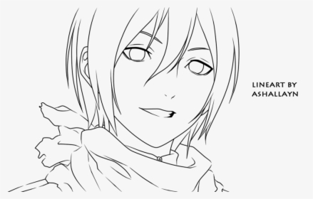 Yato Drawing Easy - Easy Noragami Yato Drawing, HD Png Download, Free Download