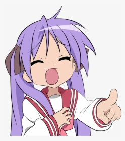 Lucky Star Kagami - Kagami Transparent Lucky Star, HD Png Download ...
