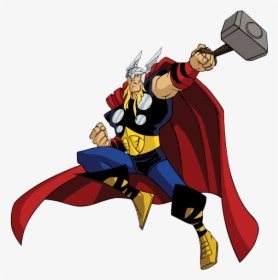 Thor Avengers Earth's Mightiest Heroes, HD Png Download, Free Download