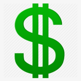 Green Money Sign Green Money Sign Green Dollar Symbol - Dollar Sign With No Background, HD Png Download, Free Download