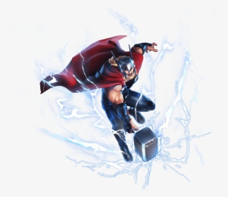 Thor - Marvel Ultimate Alliance 3 Thor, HD Png Download, Free Download