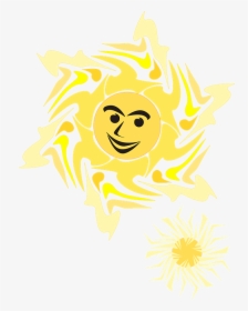 Astronomy Cartoon Happy Light Stars Summer Sun - Cartoon, HD Png Download, Free Download