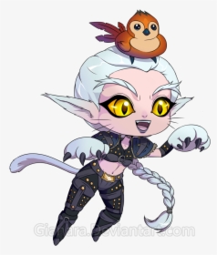 Part Of A 2015 Chibi Commission, More Will Come Soon - Wow Chibi Night Elf, HD Png Download, Free Download
