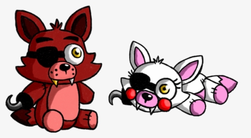 Awww - Plush Foxy And Mangle, HD Png Download, Free Download