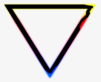 #triangle #hipster #black #rainbow #colorful #swag - Δρομοσ Προτεραιοτητασ, HD Png Download, Free Download