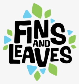 Fins And Leaves - Graphic Design, HD Png Download, Free Download