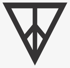 Girls, Hipster, And Illuminati Image - Black And White Triangle Tumblr Hd, HD Png Download, Free Download