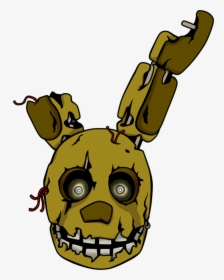 Five Nights At Freddy - Five Nights At Freddy's Springtrap Head, HD Png Download, Free Download