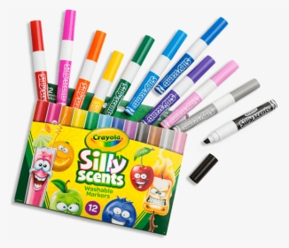 Crayola Sillyscents Markers Mobile - Crayola Markers Png, Transparent Png, Free Download