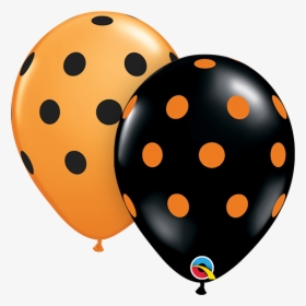 25 Polka Dot - Halloween Balloons Clip Art, HD Png Download, Free Download