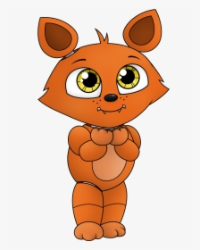 Baby Foxy - Cartoon, HD Png Download, Free Download