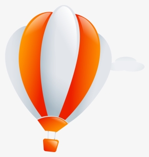 Balloon - Cartoon Picture Of Parachute, HD Png Download, Free Download
