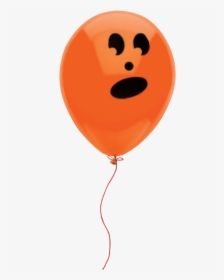 #halloween #orange #balloon #freetoedit - Balloon, HD Png Download, Free Download