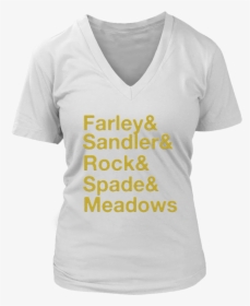 Farley & Sandler & Rock & Spade & Meadows Jonah Hill - Phoebe Monica And Rachel Friends Shirt, HD Png Download, Free Download
