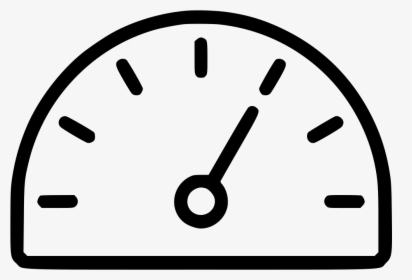 Gauge Dash Dashboard Speed Widget Performance - Transparent Background Time Icon, HD Png Download, Free Download
